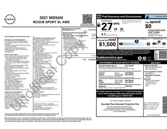 NISSAN ROGUE SPORT 2021 JN1BJ1CW6MW422971 image